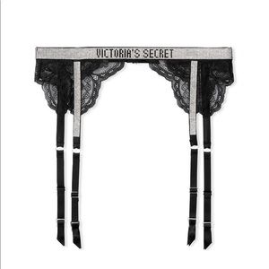 VICTORIA SECRET Shine Strap Lace Garter Belt